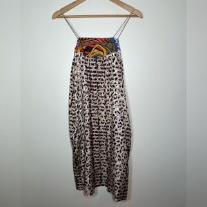 La Prestic Ouiston‎ Femme Kiss Love Printed Mini Dress Size 1 (US 6)